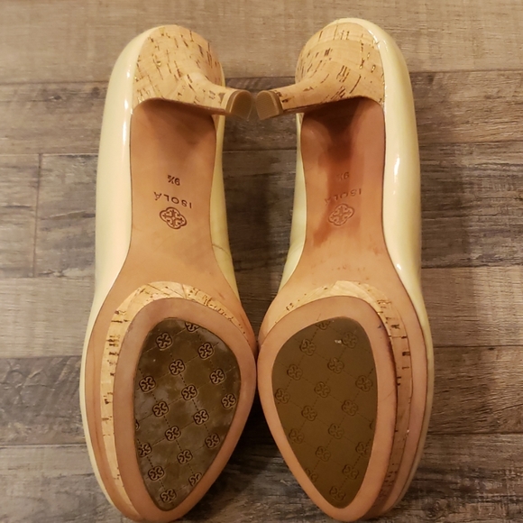 Isola nude and cork heels size 9 1/2 NWOT!!! - Picture 3 of 8